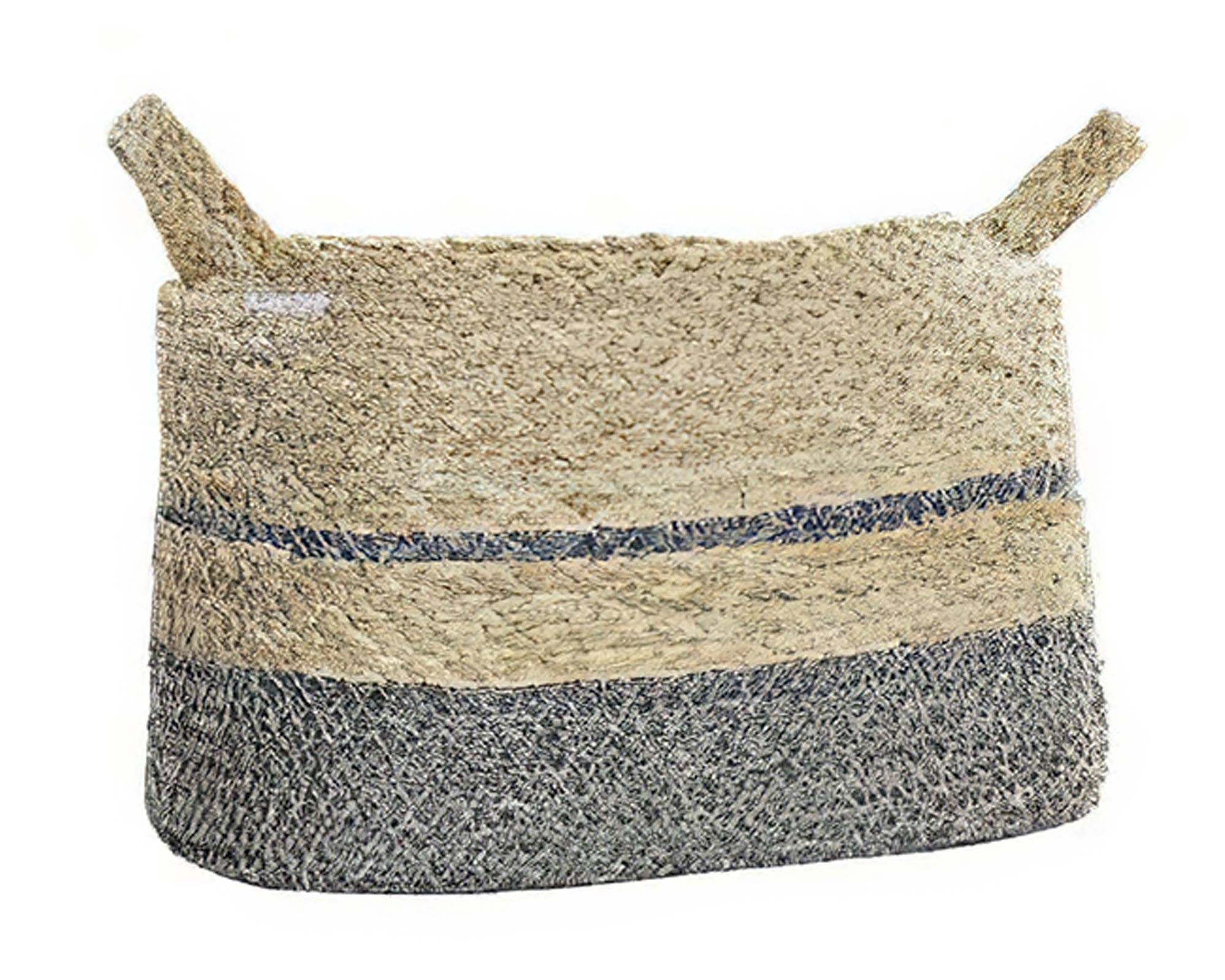 Cesta in Fibra di Mais con Manici Grigio Medium - Item