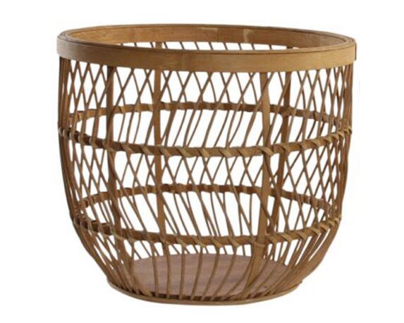 Cesta In Bamboo Marrone Large – Item