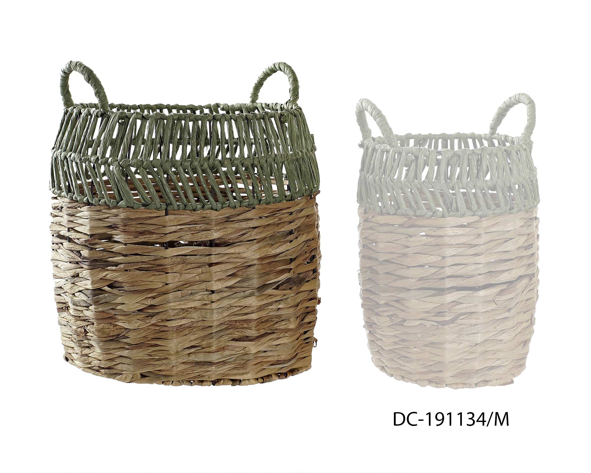 Cesta Rattan Con Manici Large - Item - immagine 2
