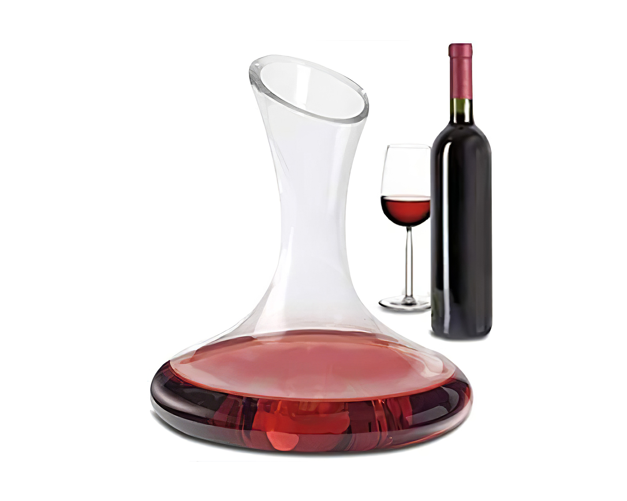 Decanter Brocca In Vetro Per Vino - Koopman