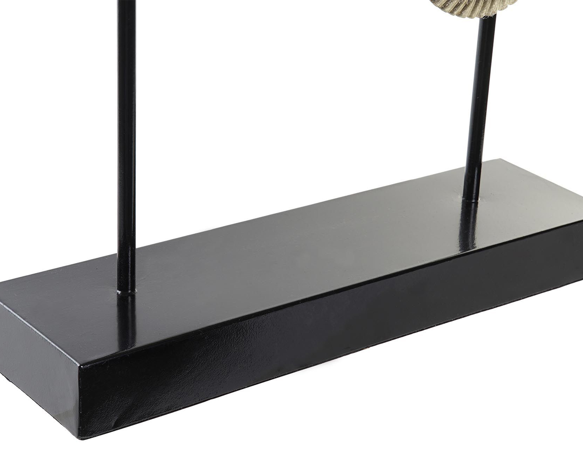 Decorazione In Metallo Con Cerchio Blu E Dorato - Item - immagine 3