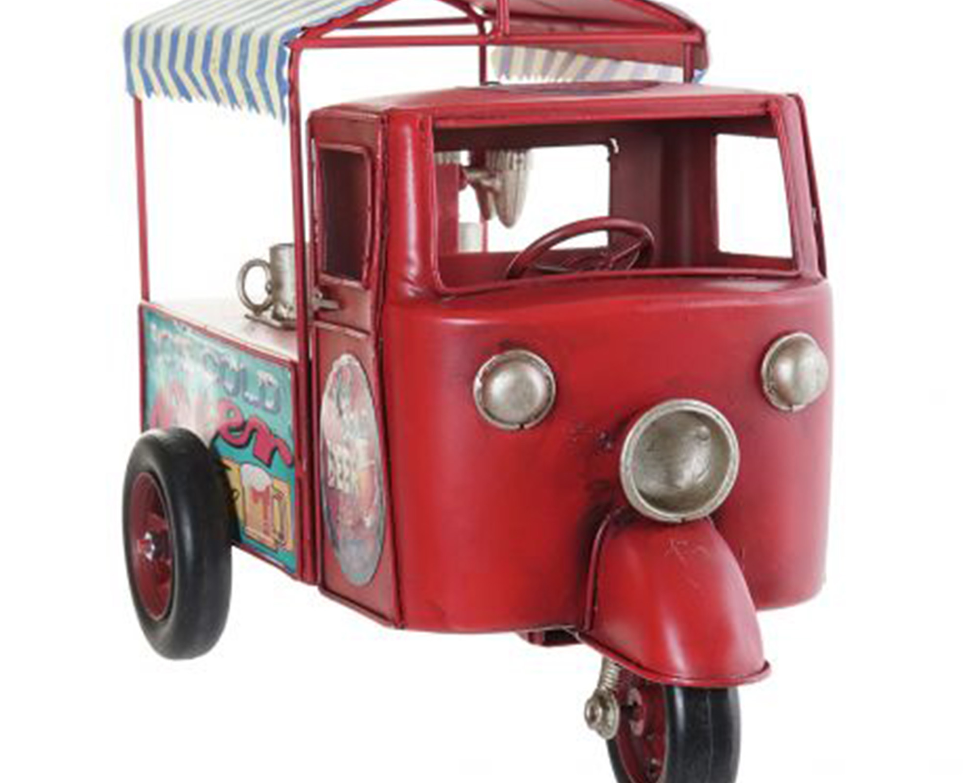 Statua Di Auto Abretta In Metallo - Item - immagine 3