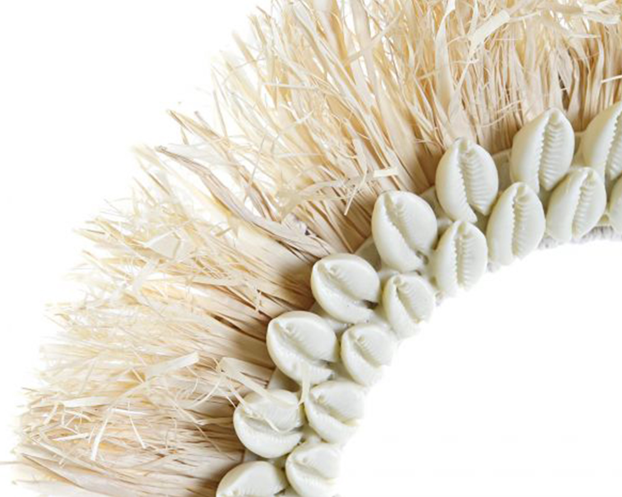 Decorazione da tavolo in Rafia Cerchio con Conchiglie - Item - immagine 2