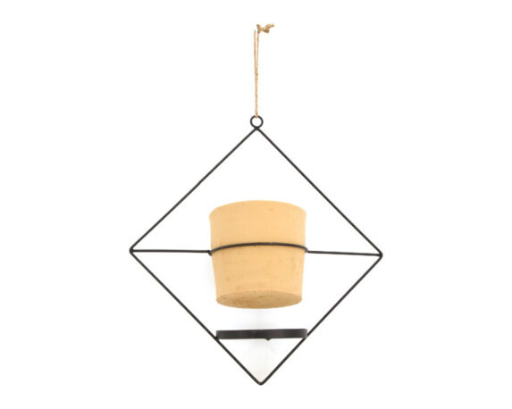 Portacandele In Metallo Nero – Dijk