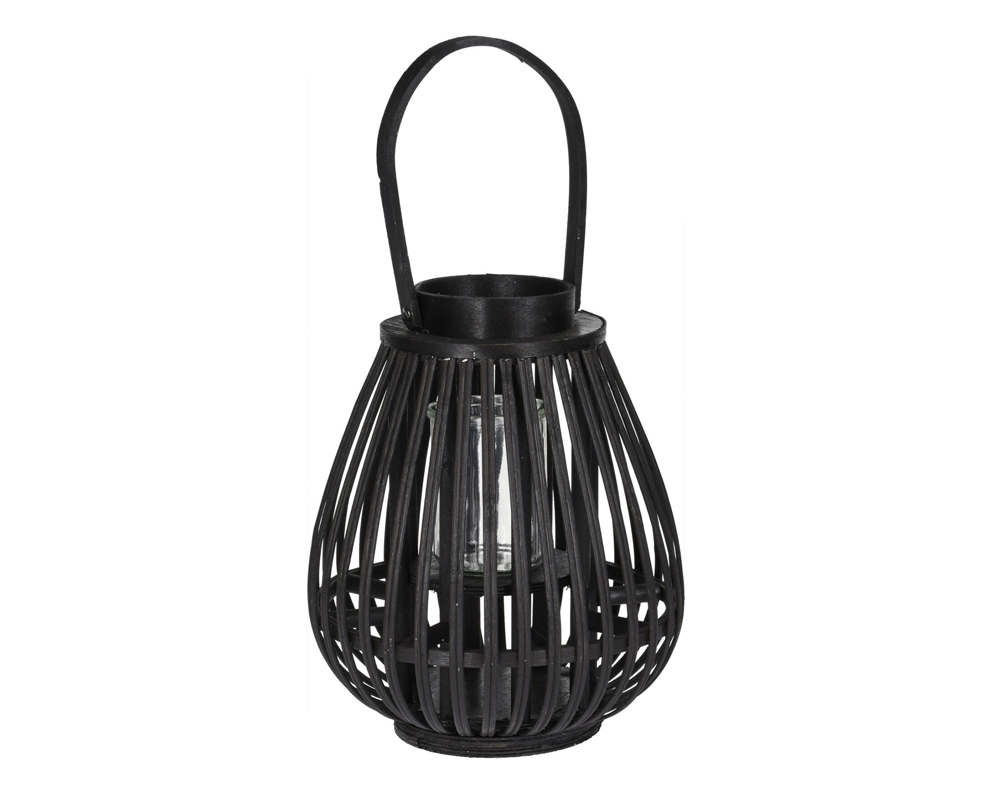 Lanterna In Bamboo Nero - Koopman
