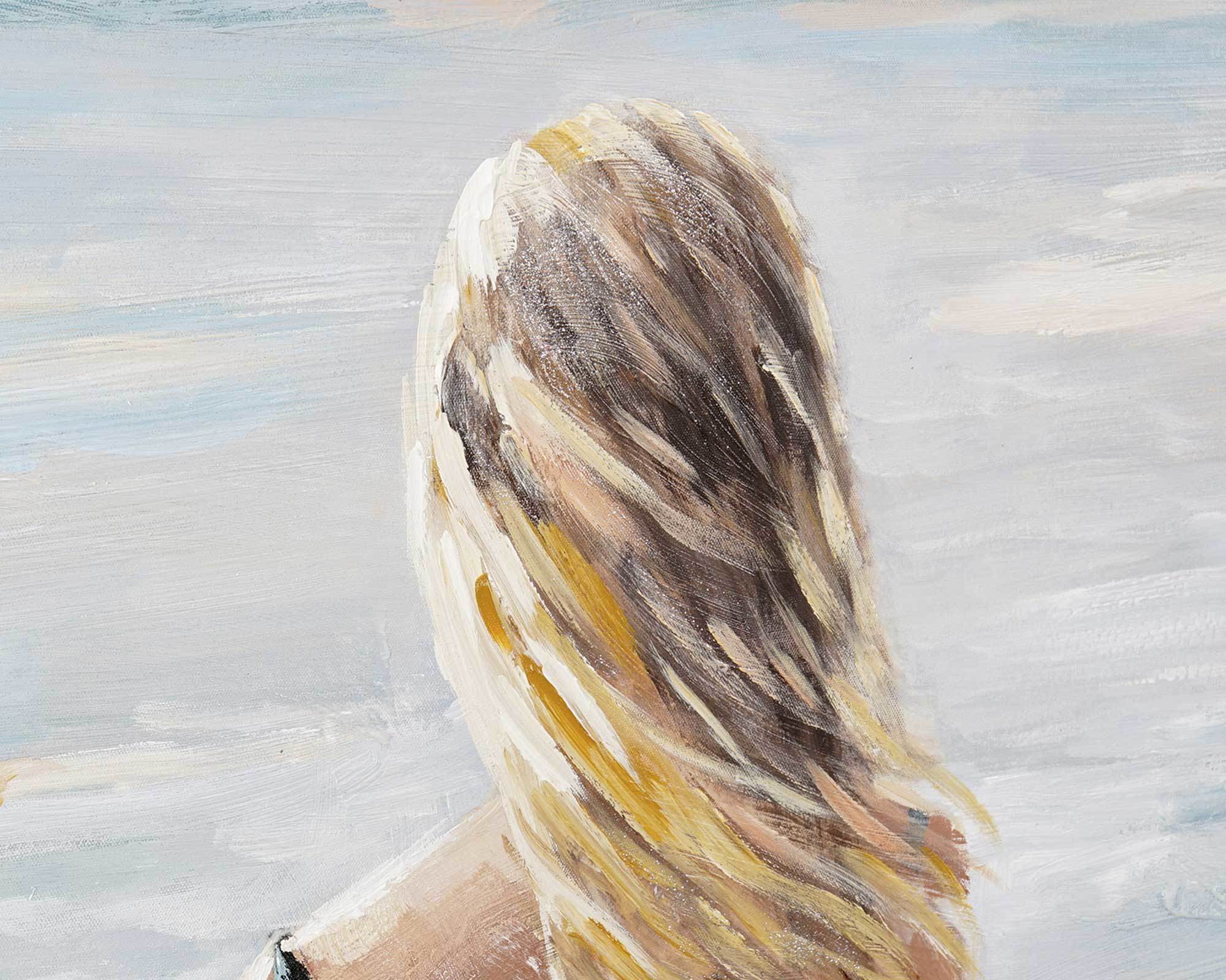 Quadro in Tela con Ragazza Vestito - Item - immagine 2