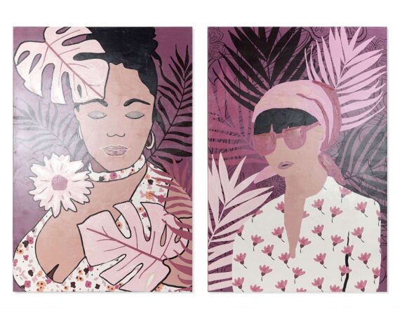 Quadro Di Donna In Tela Di Pino – Item