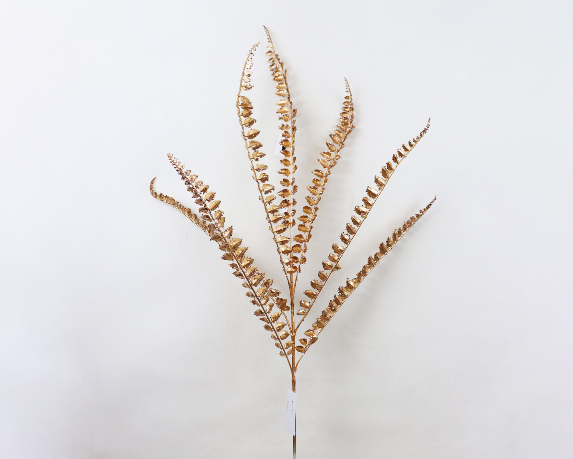 Ramo di Felce Ramato Con Glitter