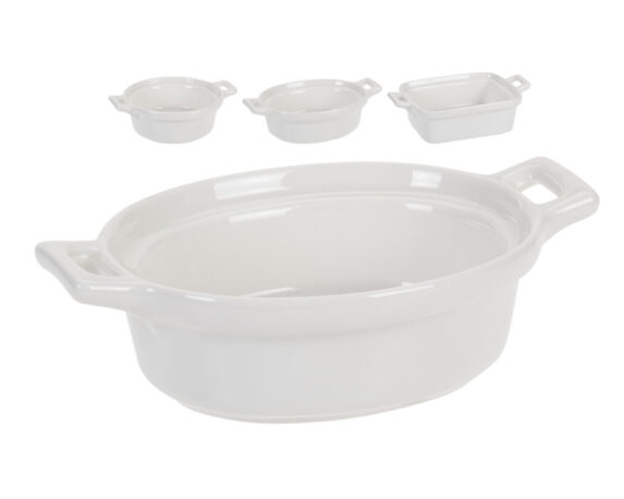 Set 3 Pz Pirofile In Porcellana – Koopman