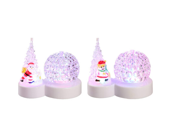 Decorazione Luminosa Sfera RGB Natalizia