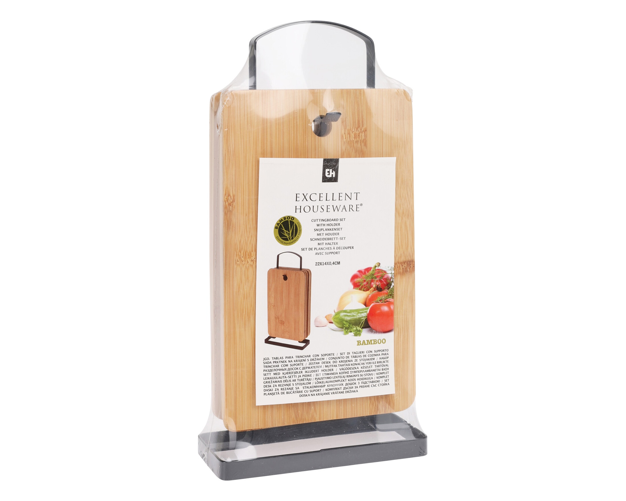 Taglieri In Bamboo Con Supporto Di Metallo - Koopman