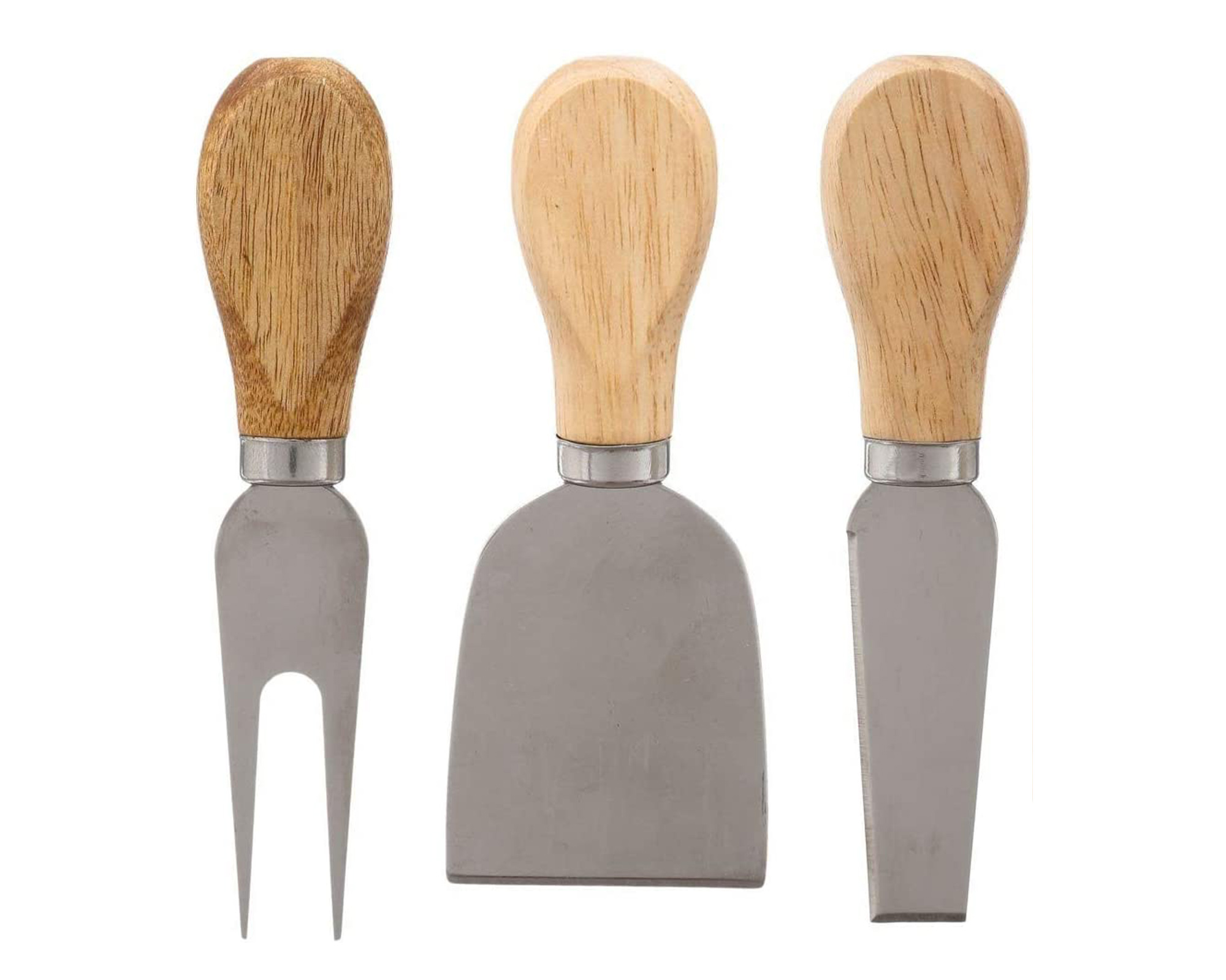 Set Utensili Da Formaggio Con Tagliere In Bamboo - Koopman - immagine 4