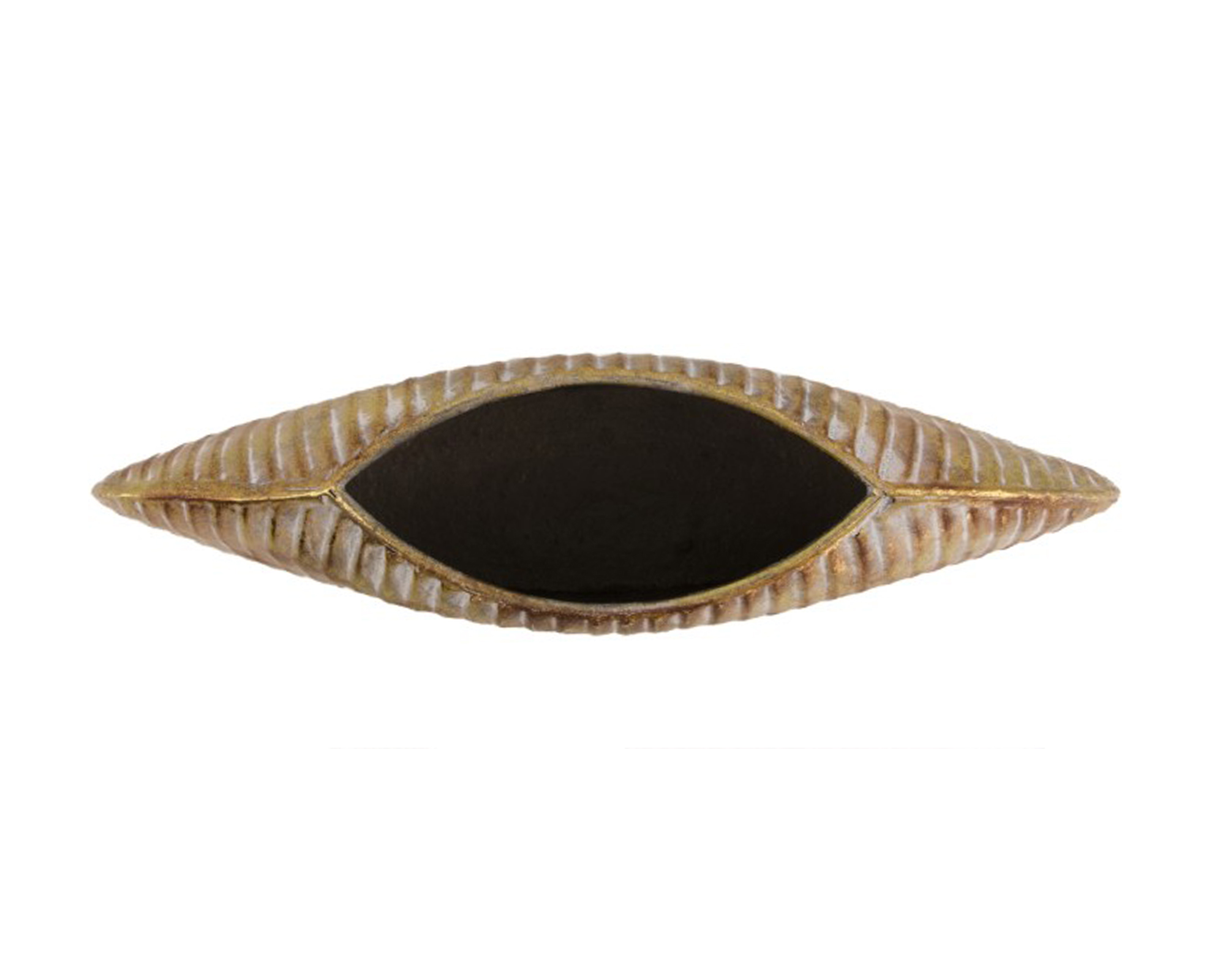 Vaso In Metallo Oro Sbianchito - Dijk - immagine 2