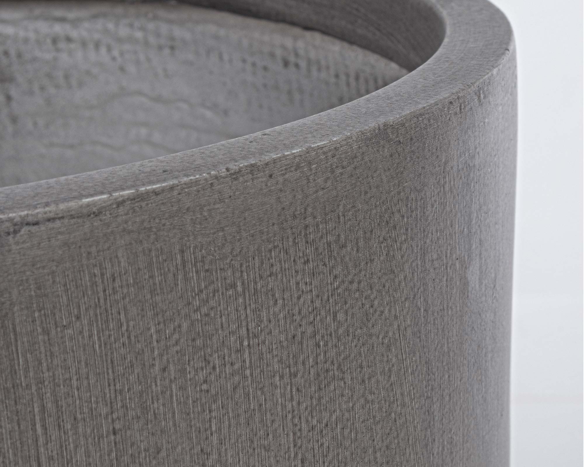 Porta Vaso Modern Tondo Tortora Alto Medium - Bizzotto - immagine 3