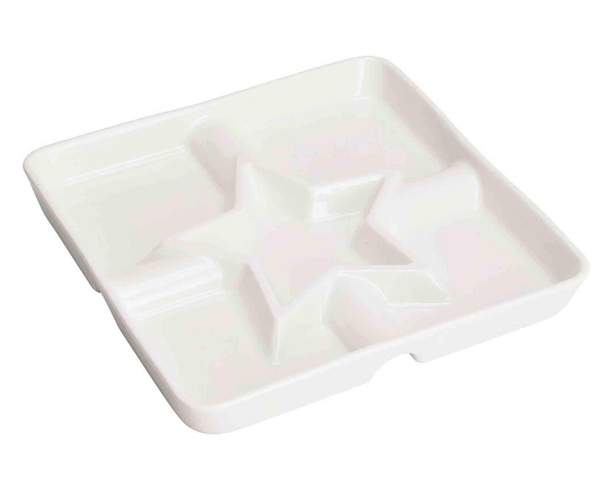 Piatto per Aperitivo 22x22cm in Porcellana