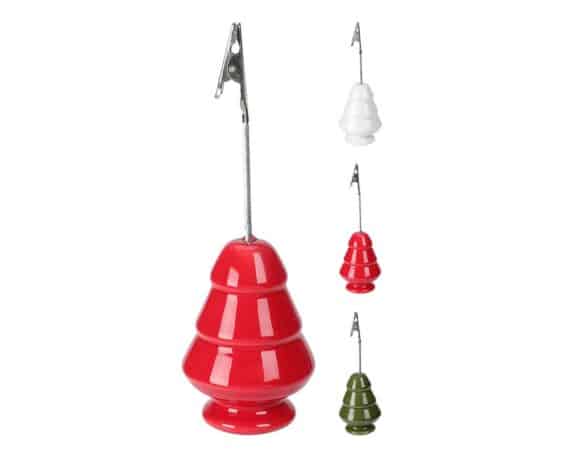 Segnaposto di Natale 13cm Assortito in Ceramica