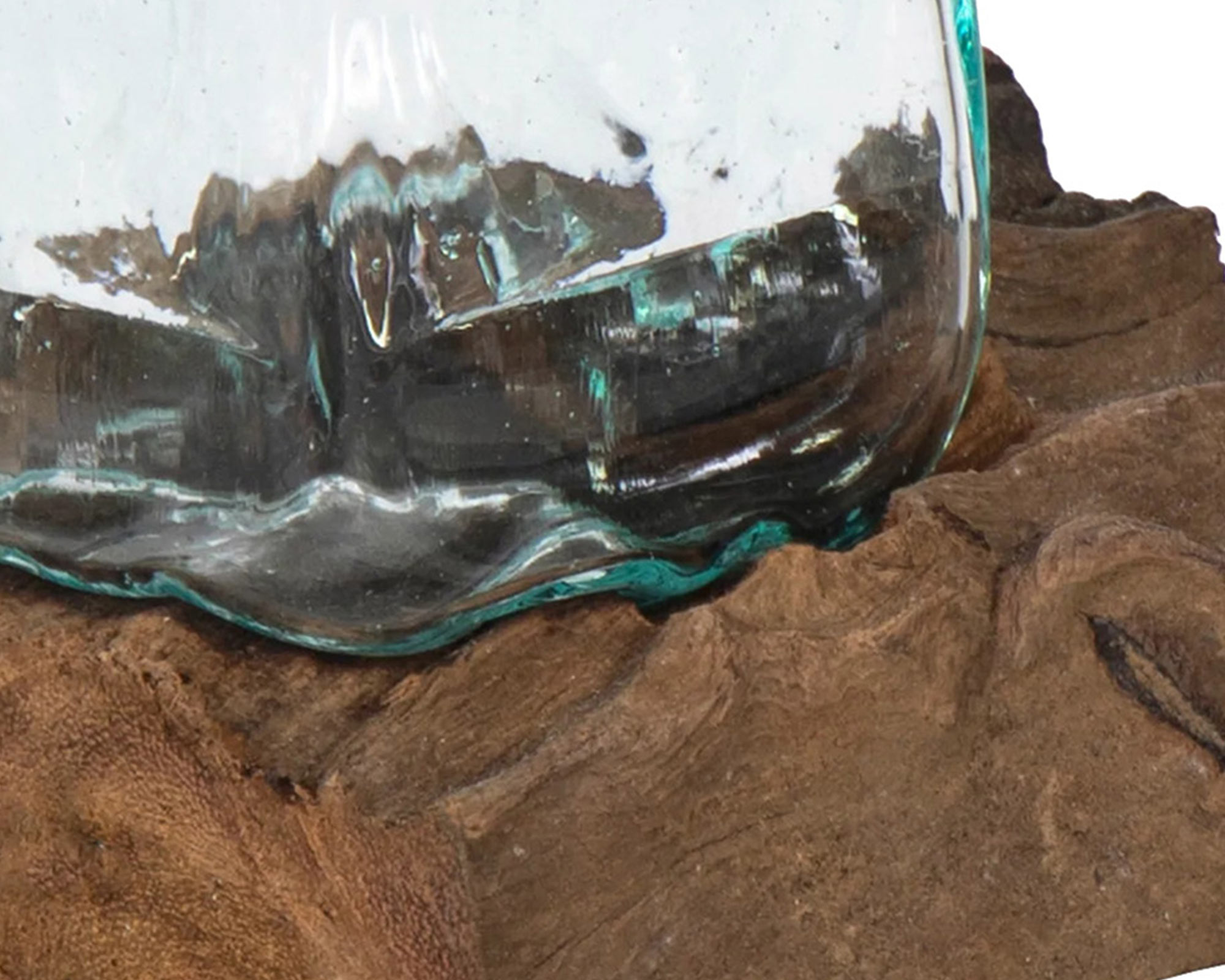 Radice Naturale Di Legno Con Ciotola - Mega Collections - immagine 2