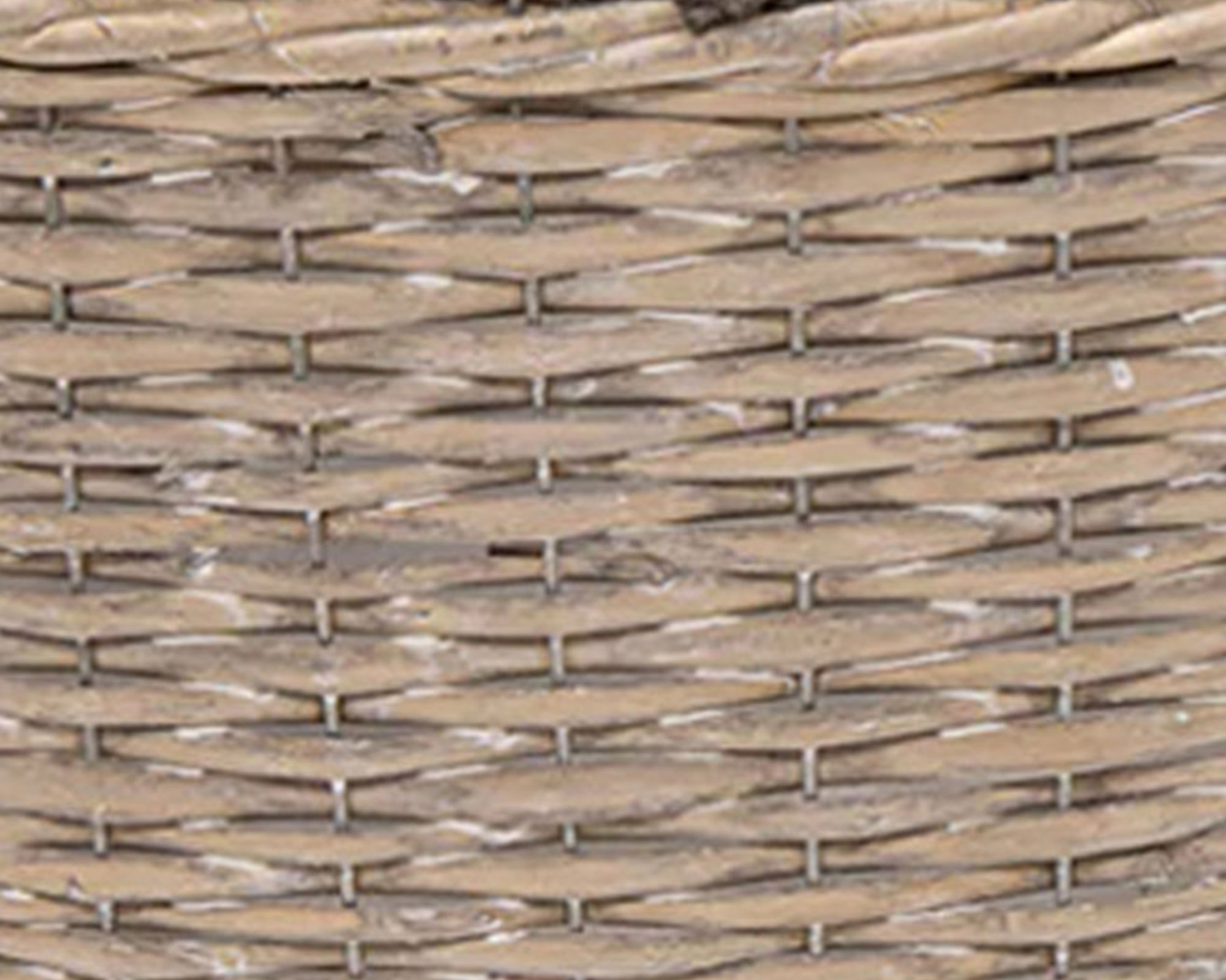 Cesta Ovale Senegal con Manici Large in Salice - Mega Collections - immagine 2