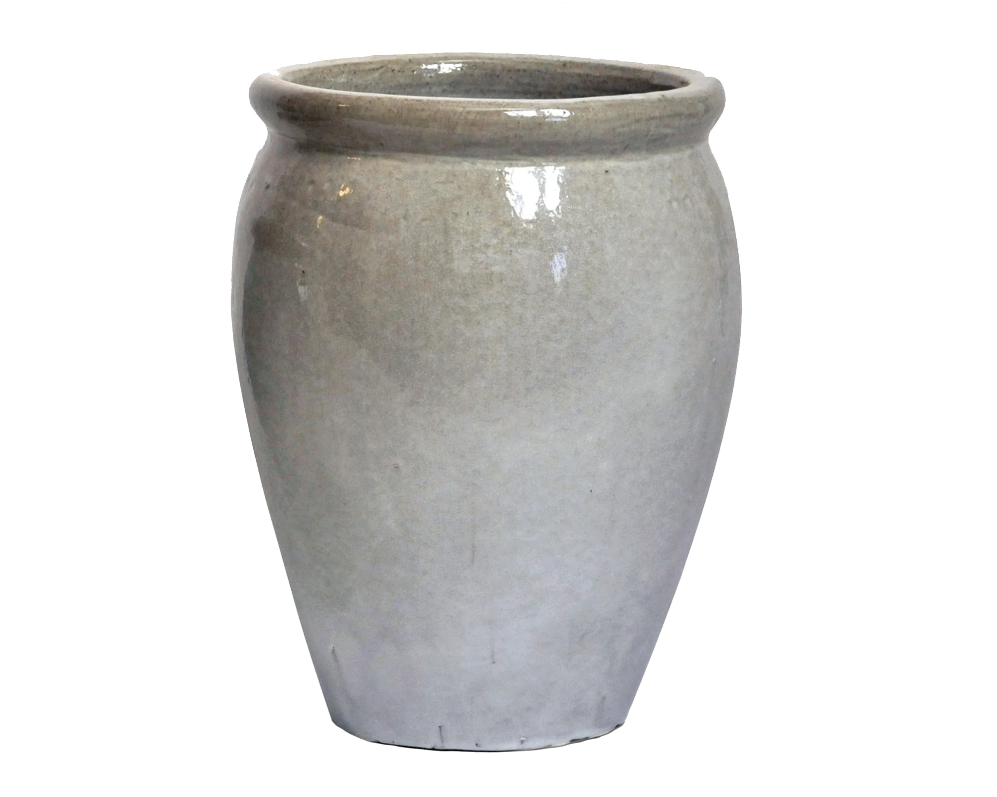 Cachepot Anfora Allungata Smaltata