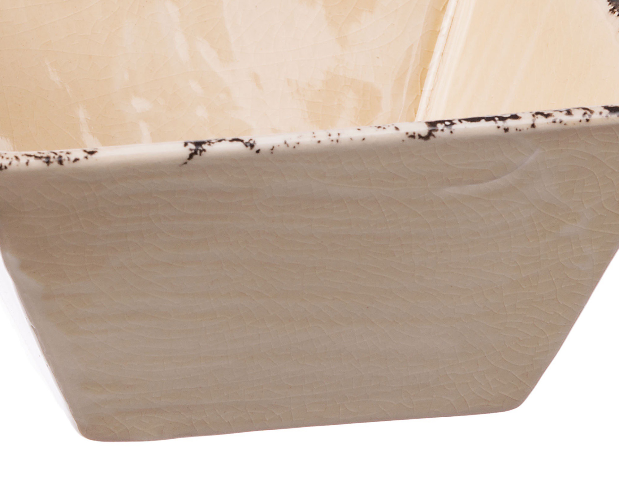 Ciotola Quadrata per Aperitivo Susy in Ceramica - immagine 2