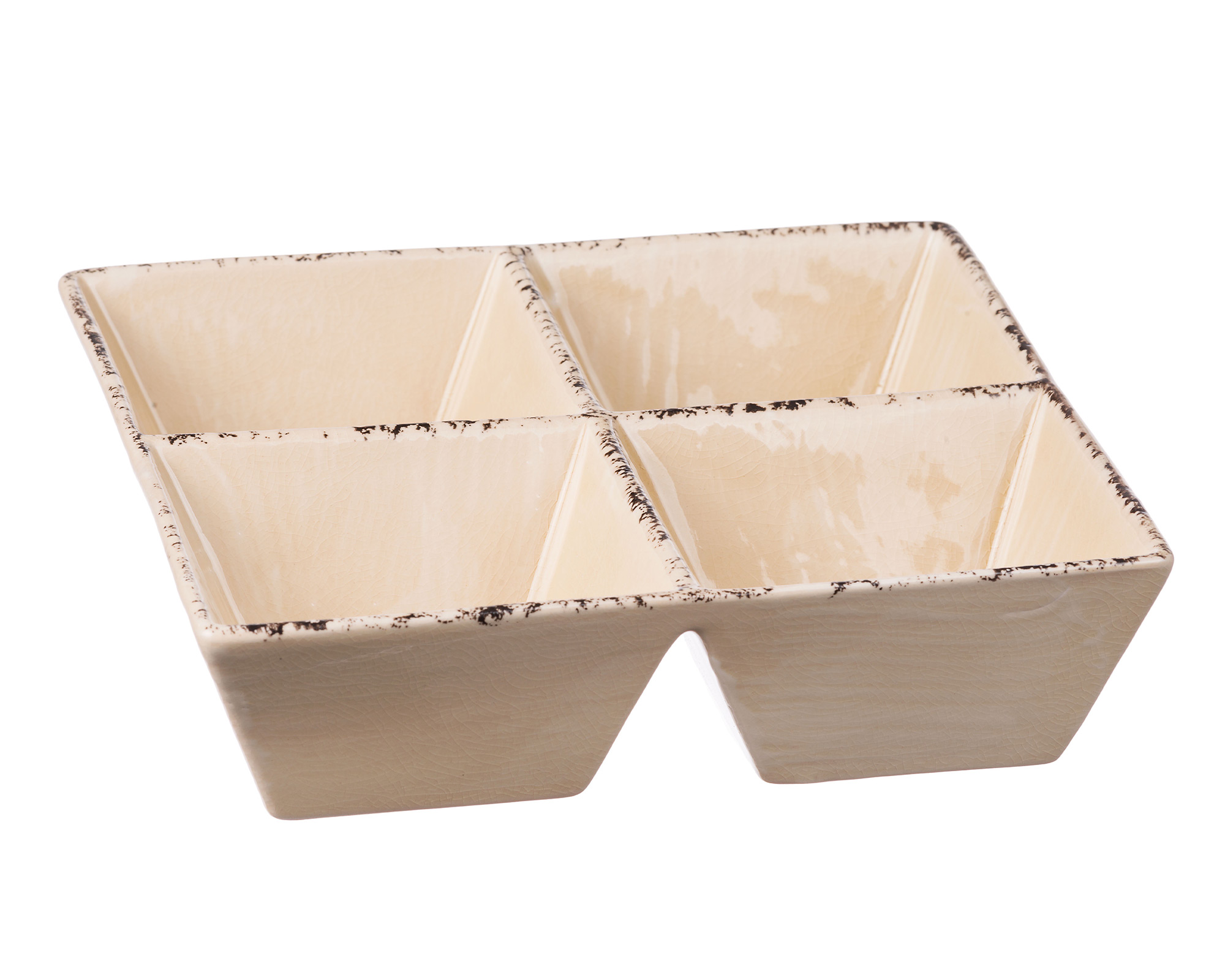 Ciotola Quadrata per Aperitivo Susy in Ceramica - immagine 3