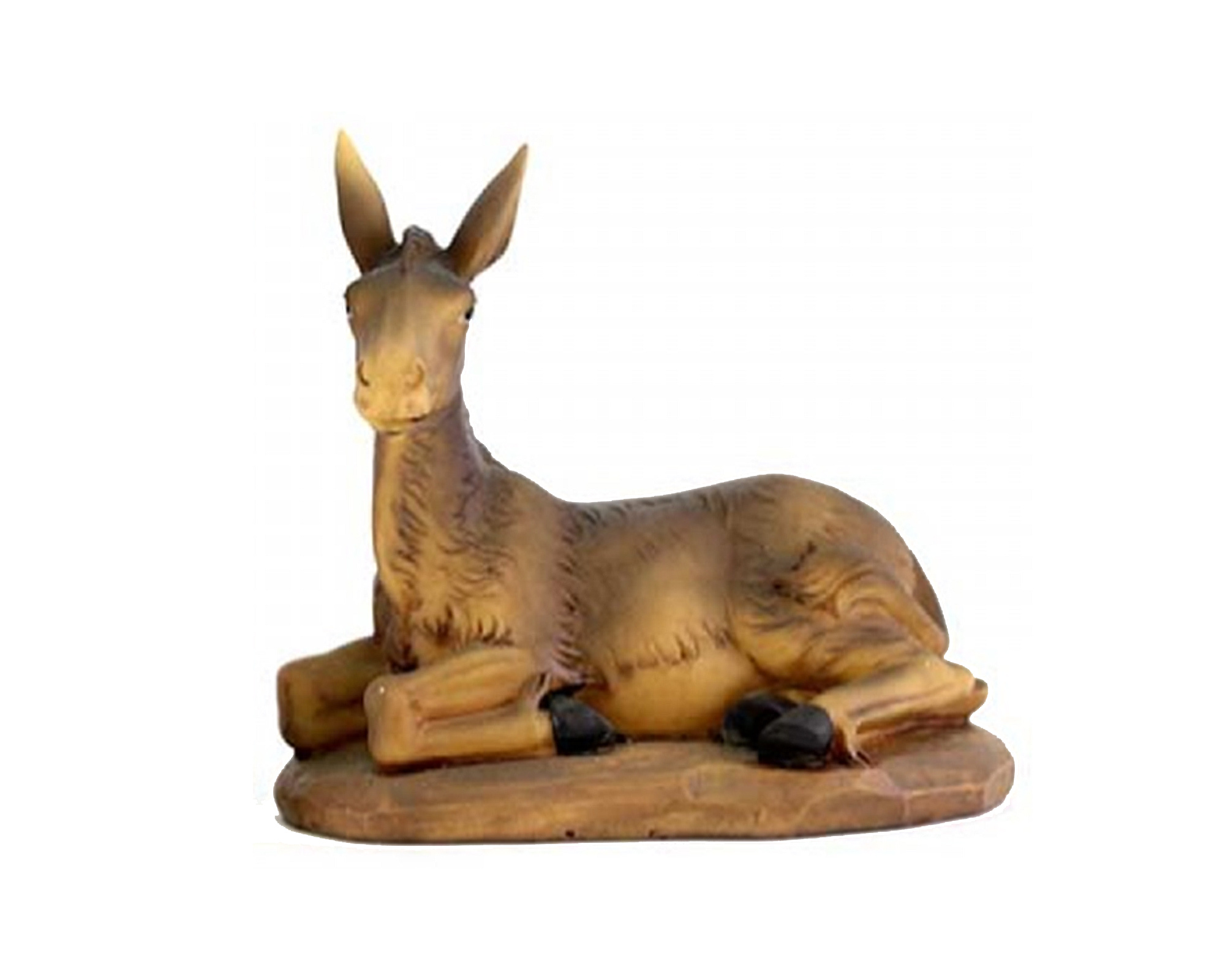 Statua natività Asino in resina
