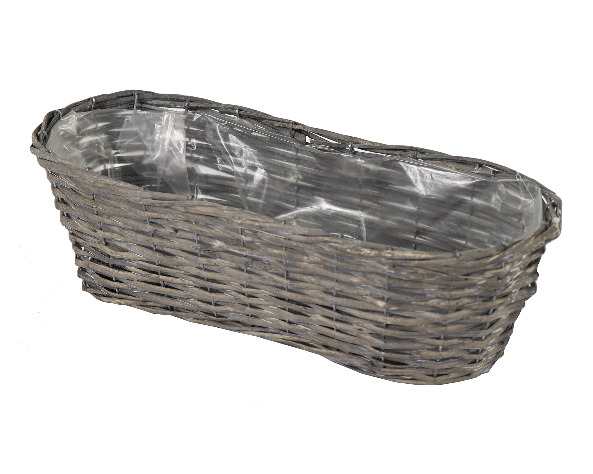 Cesta Sade Oval Greywash