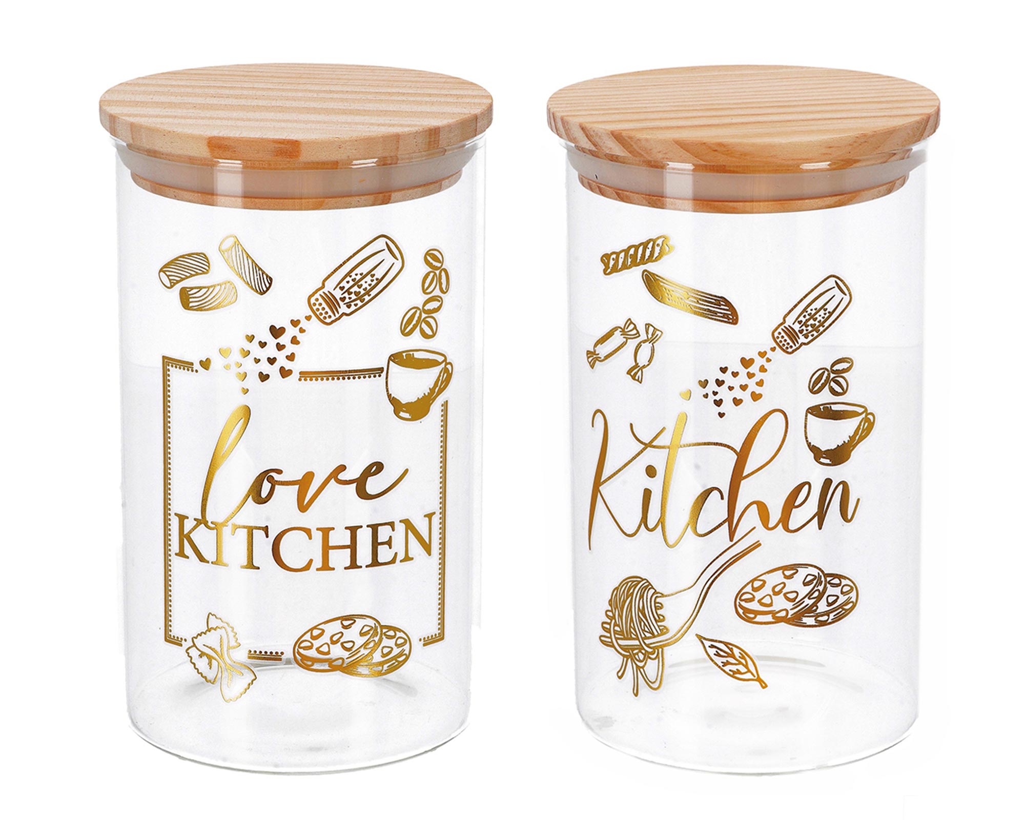 Barattolo Con Coperchio Love Kitchen