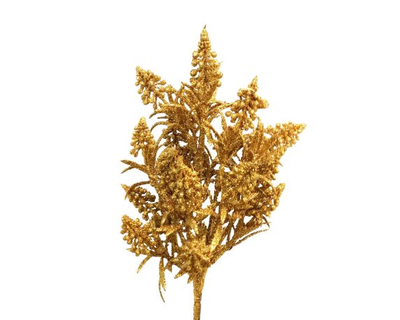 Ramo di Muscari Dorato Con Glitter