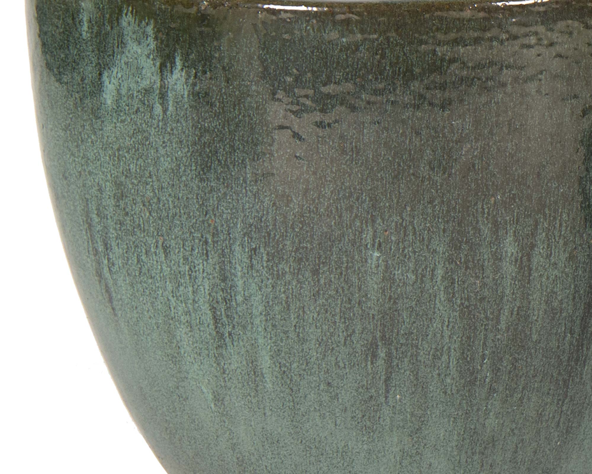 Cachepot Glazed Moss Verde Medium - immagine 3