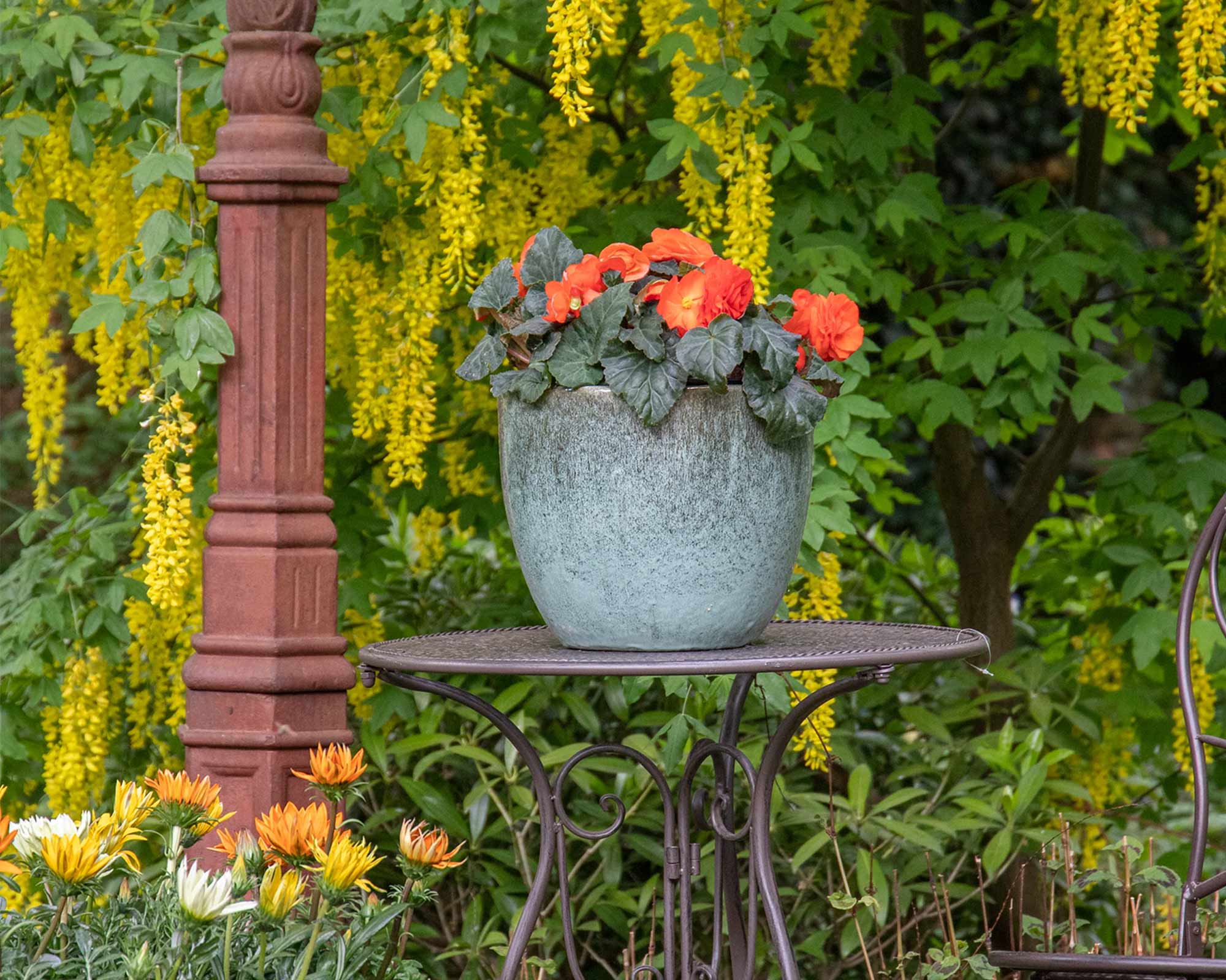 Cachepot Glazed Moss Verde Medium - immagine 4