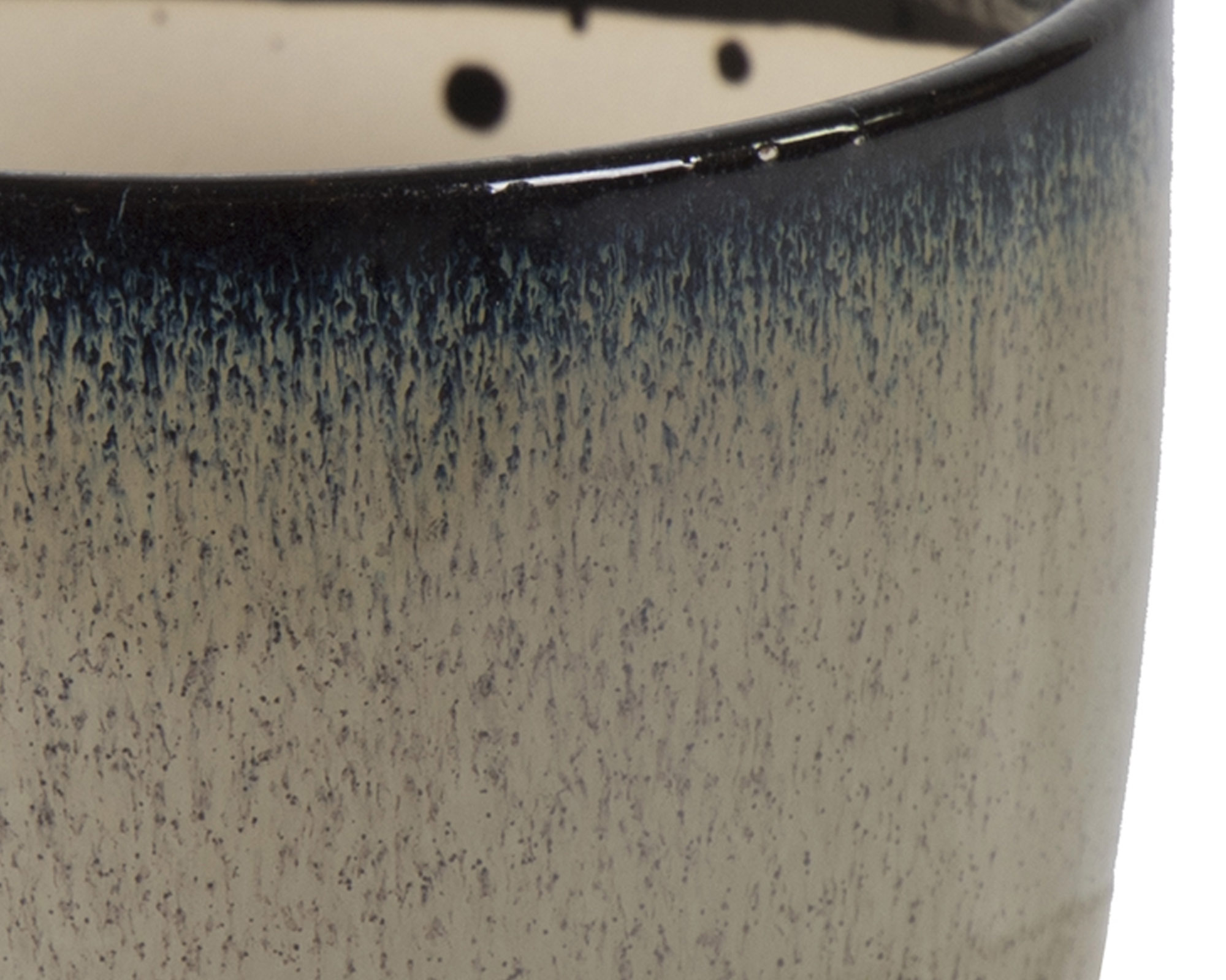 Cachepot Glazed Yall Taupe in Ceramica - immagine 2