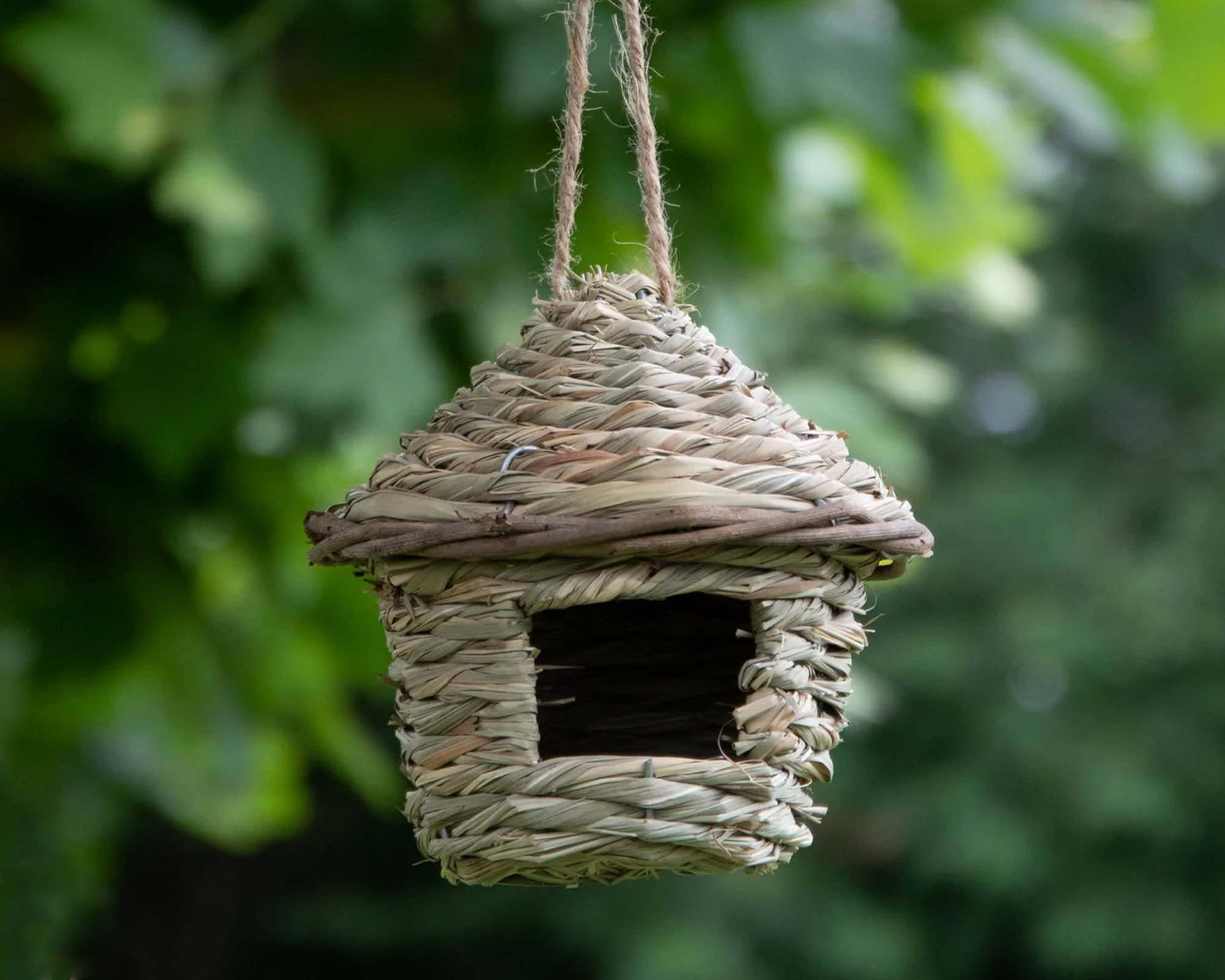 Casetta Per Uccelli Round Seagrass - immagine 3