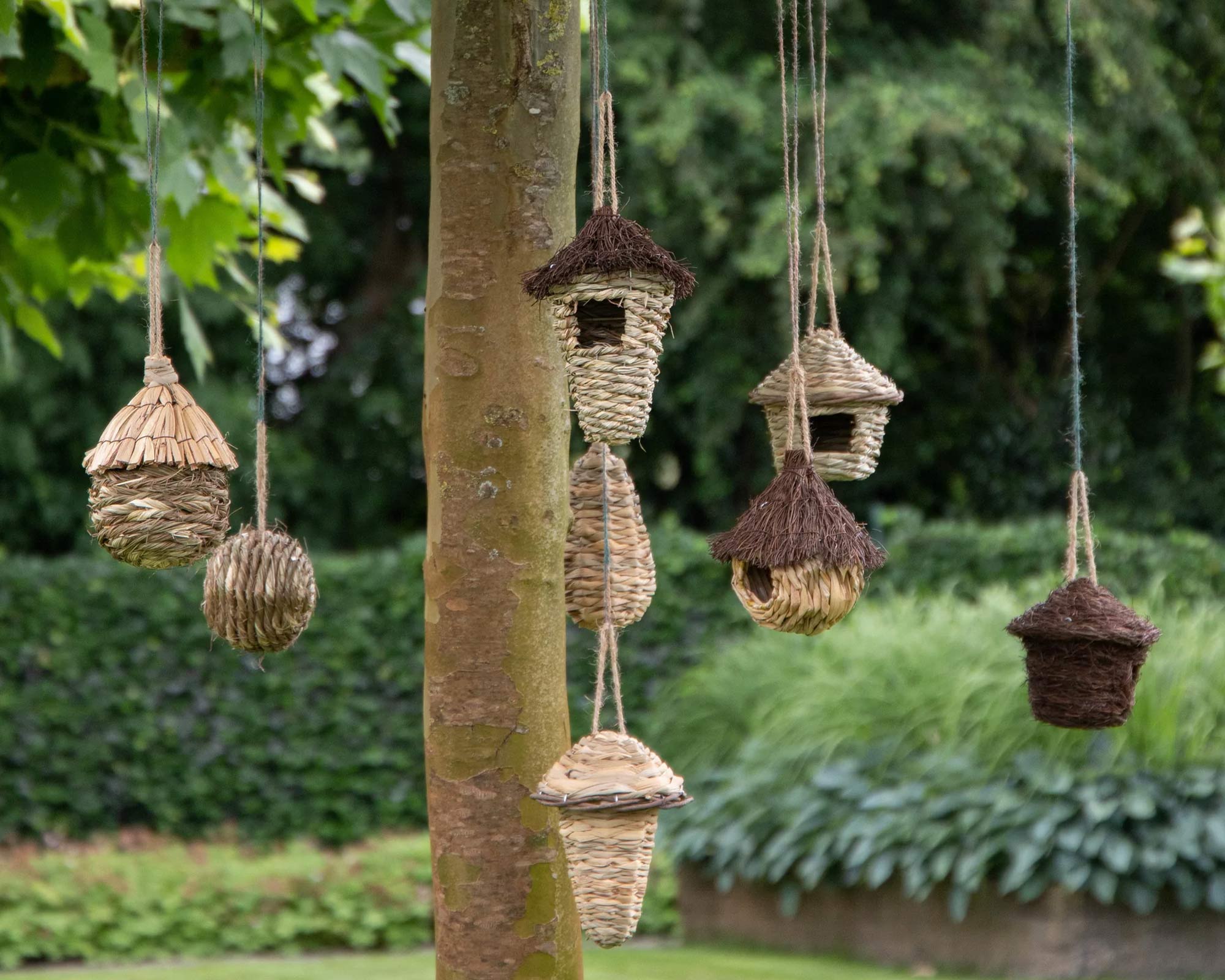 Casetta Per Uccelli Round Seagrass - immagine 4