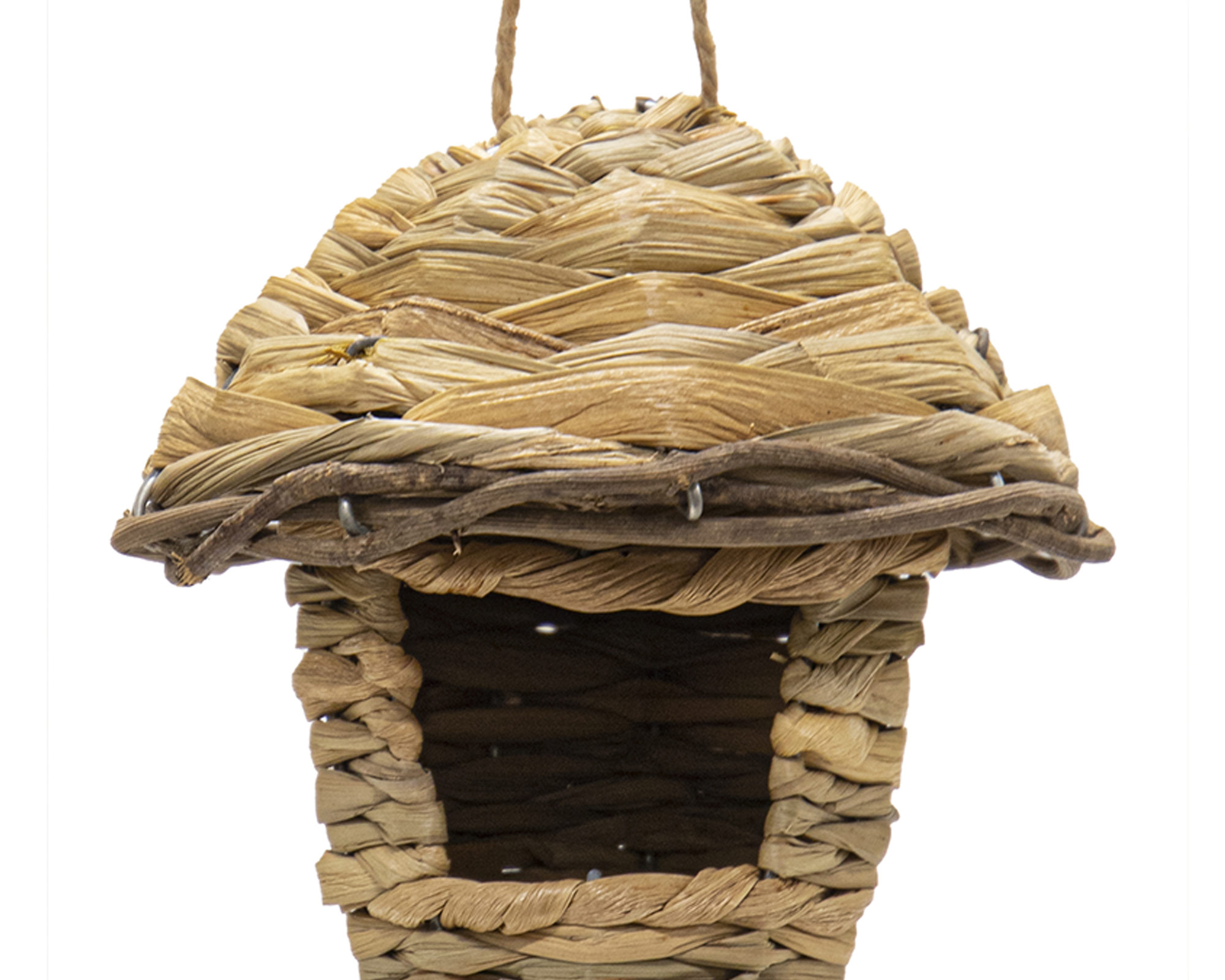 Casetta Per Uccelli Round Seagrass - immagine 2