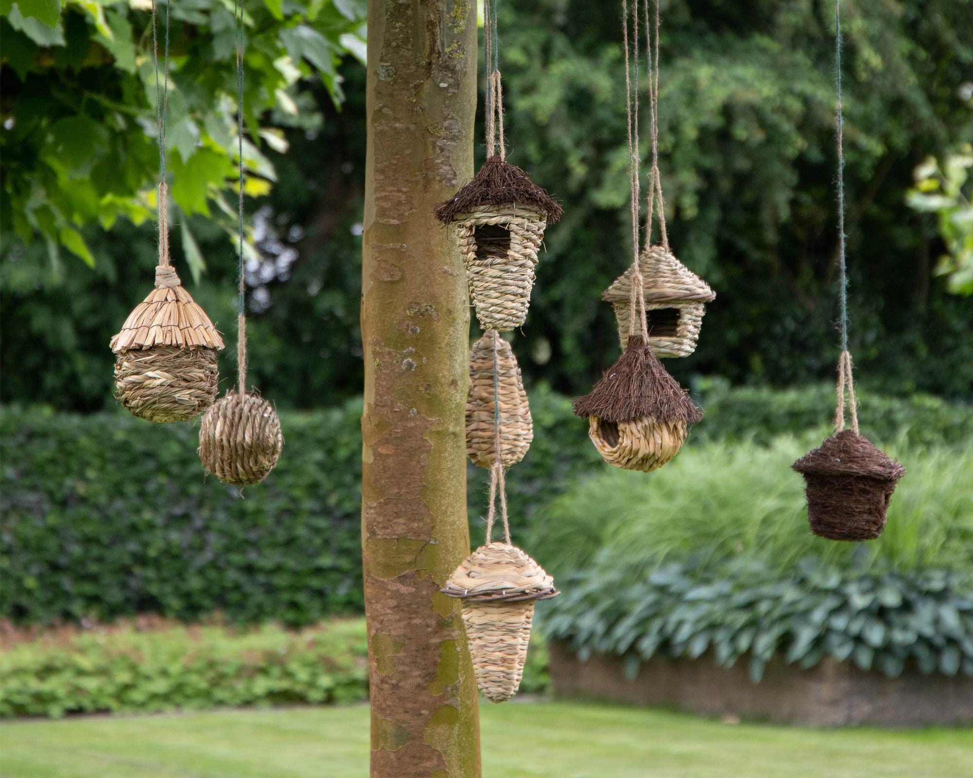 Casetta Per Uccelli Round Seagrass - immagine 4