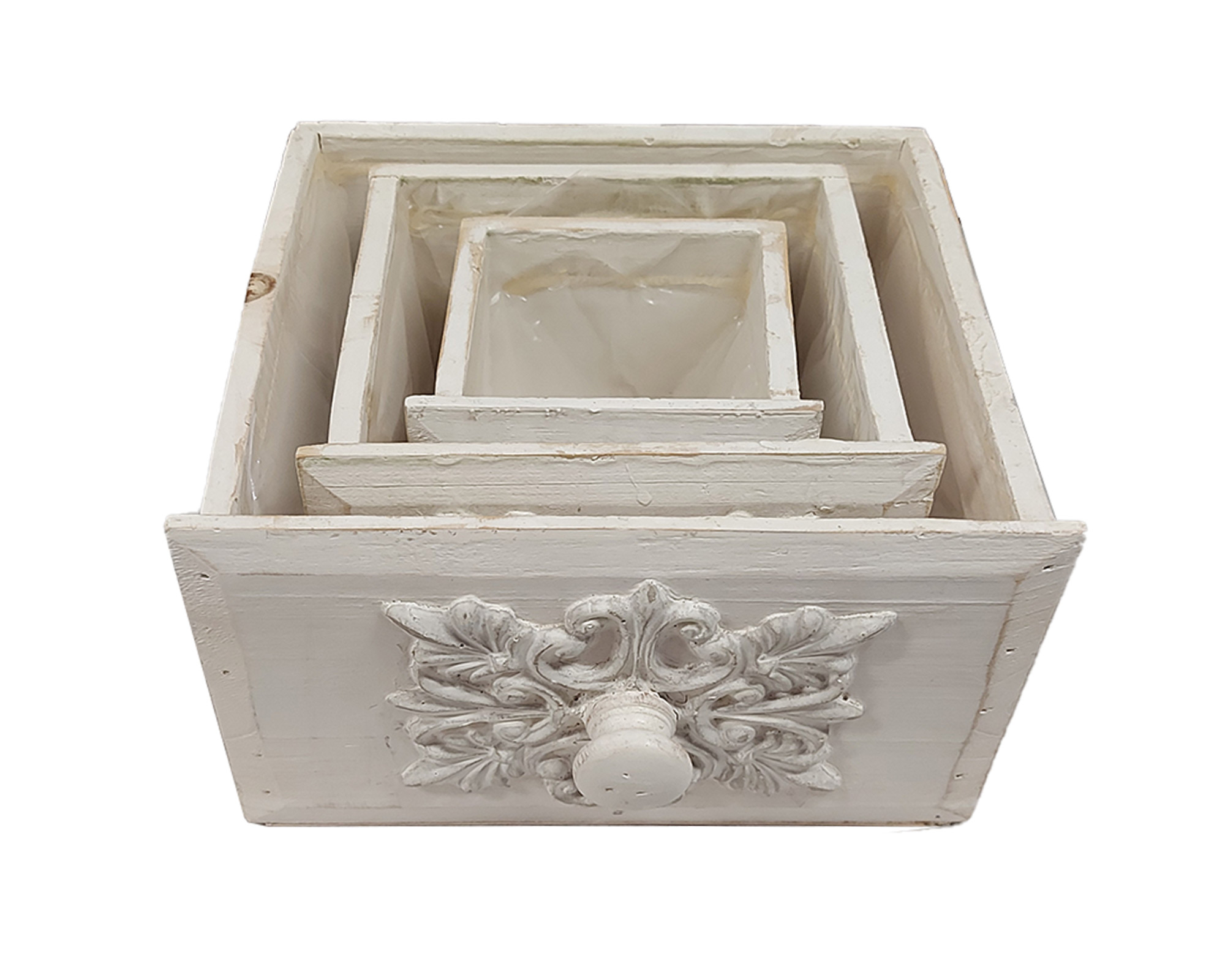 Casetto Porta Piante Bianco - immagine 2