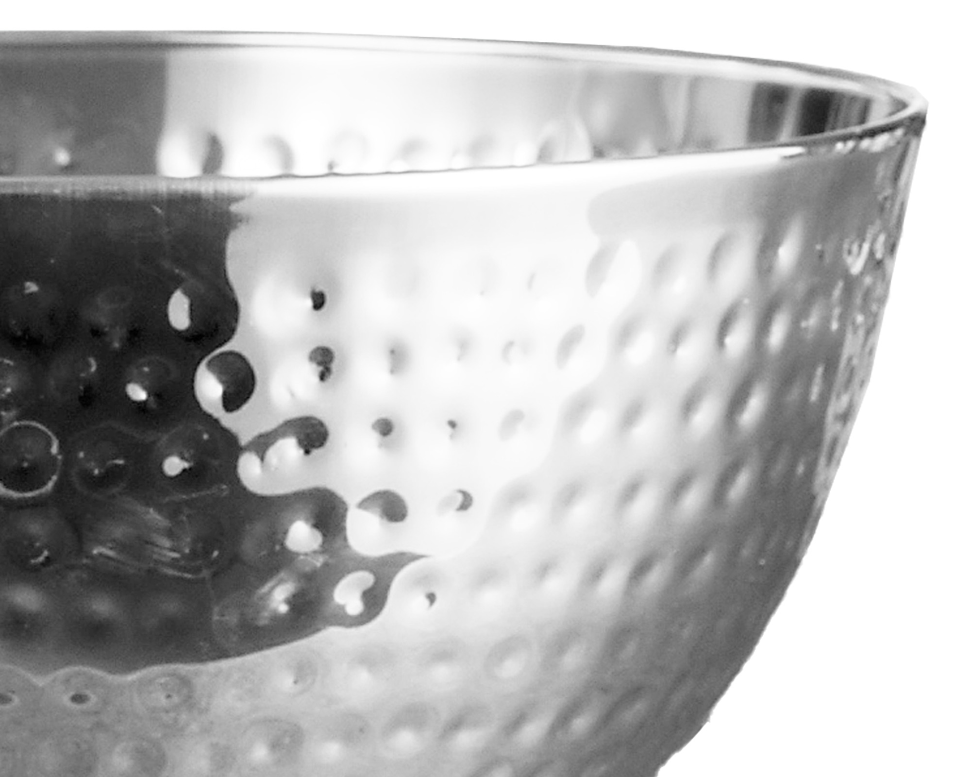 Centrotavola Martellato In Acciaio - immagine 2