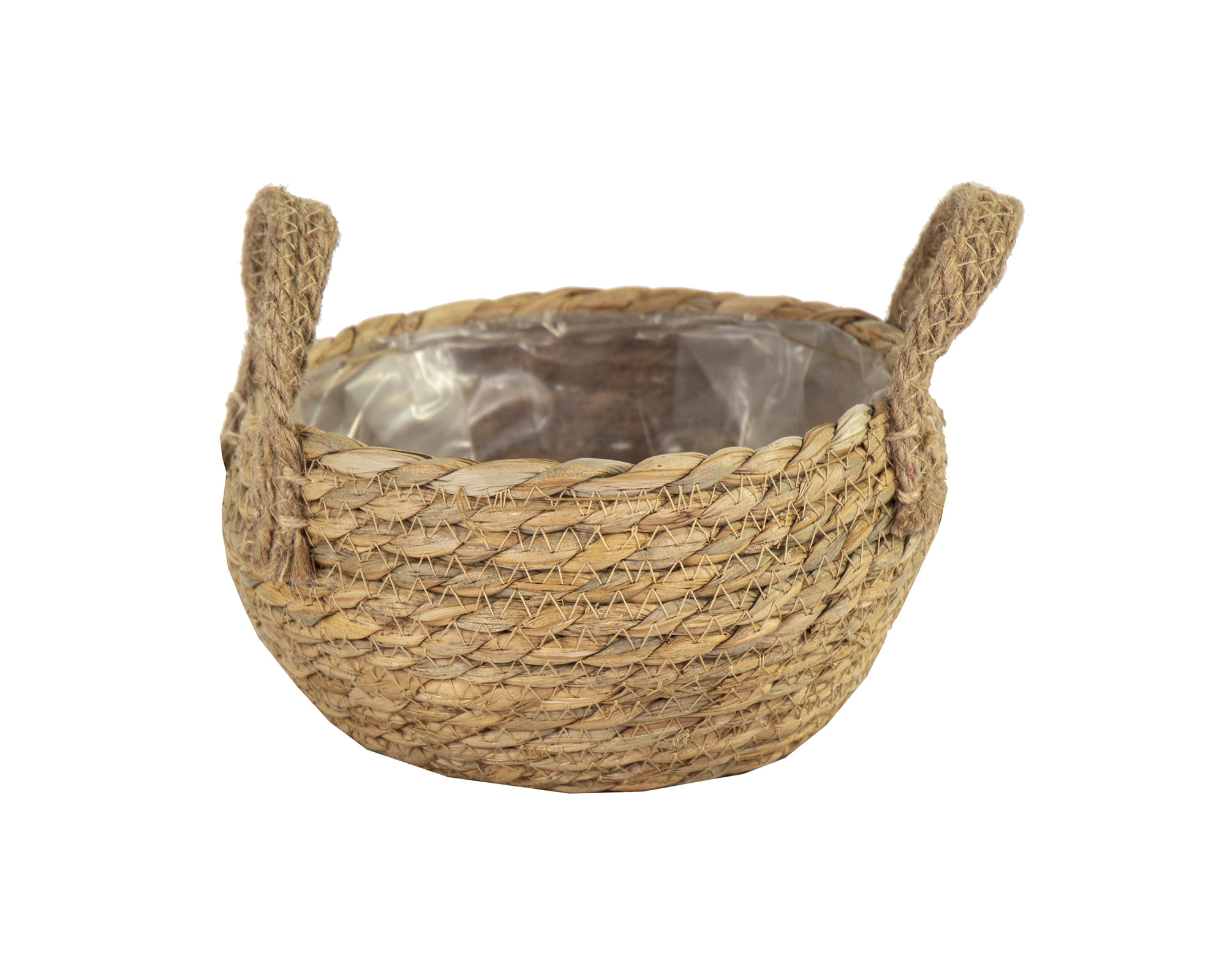 Cesta Con Manici Alba Natural D19 in Salice