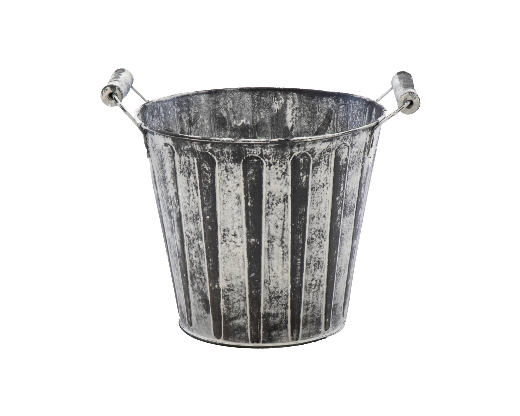 Fioriera Woodhandle Antracite D13 in Acciaio