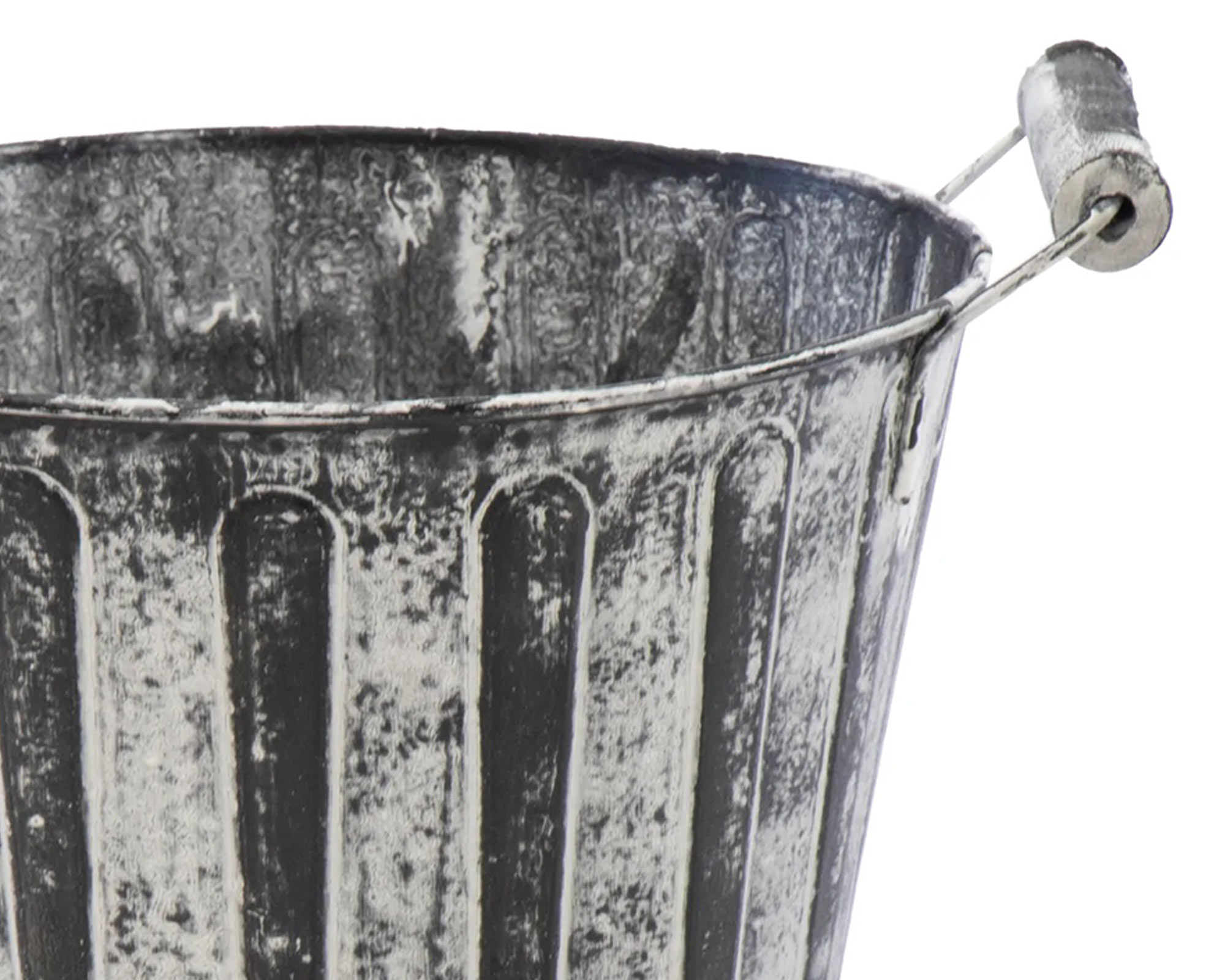 Fioriera Woodhandle Antracite D13 in Acciaio - immagine 2