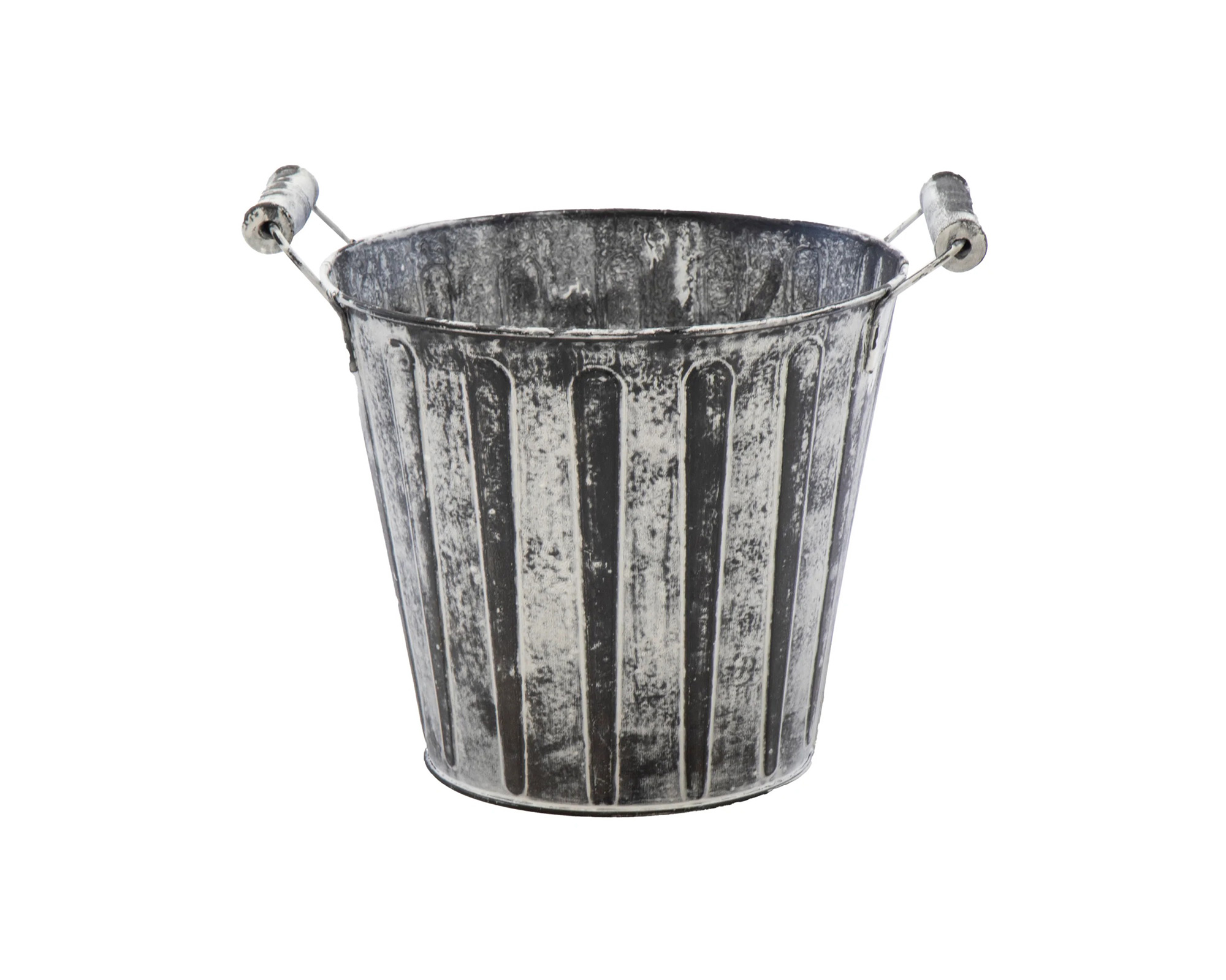 Fioriera Woodhandle Antracite D15 in Acciaio