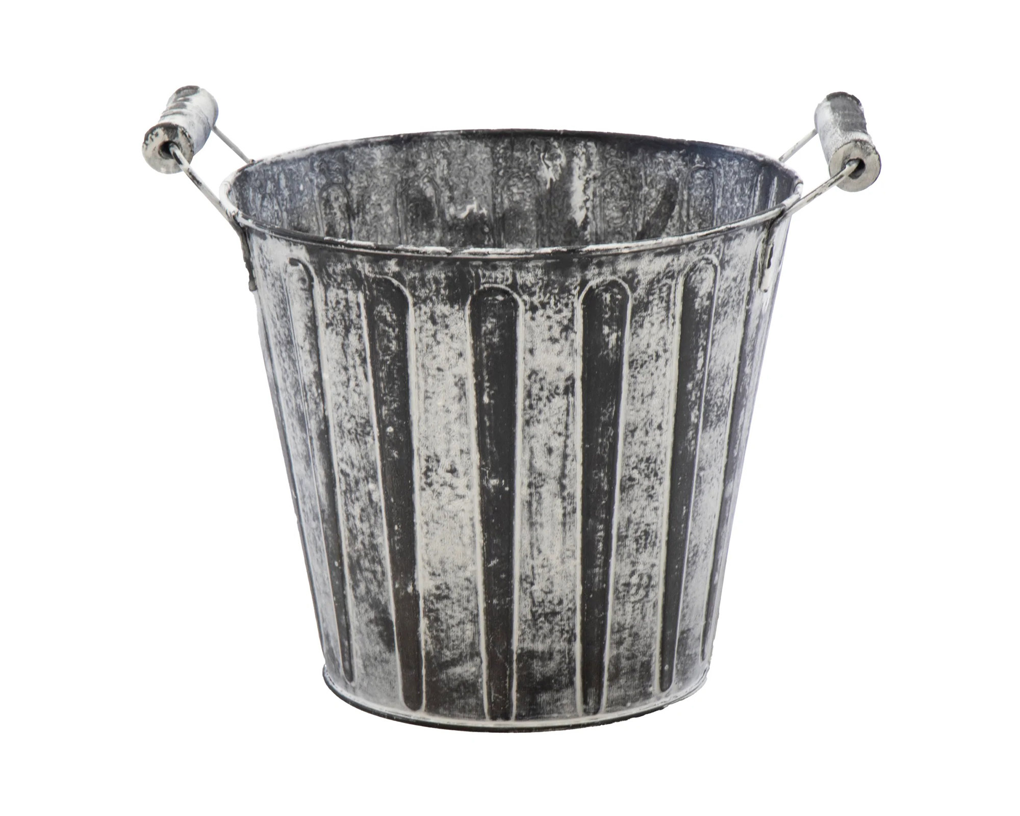 Fioriera Woodhandle Antracite D17 in Acciaio