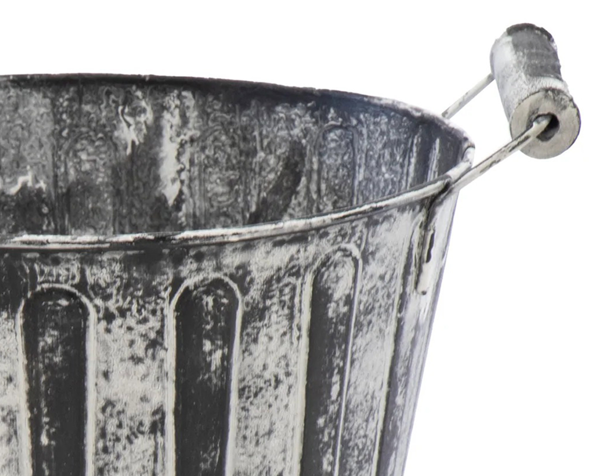 Fioriera Woodhandle Antracite D17 in Acciaio - immagine 2