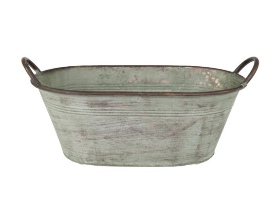 Secchio Con Manici Folks Verde Antico – Mega Collections