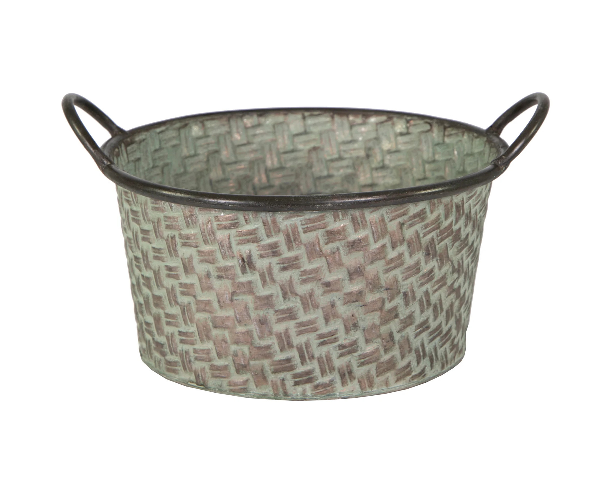 Secchiello Con Manici Folks Verde