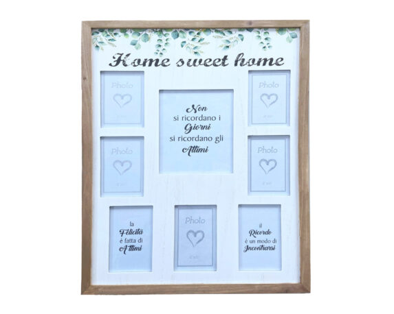 Multifoto HSH Con Foglie MDF