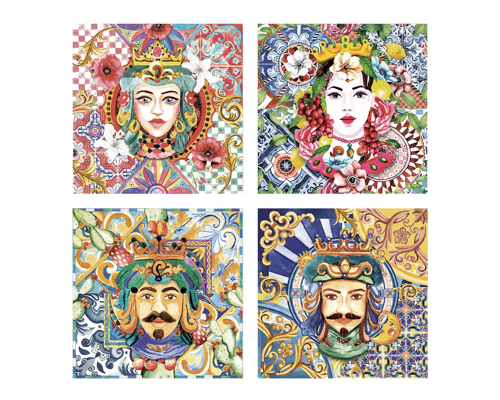 Quadro Oleografia Su Tela