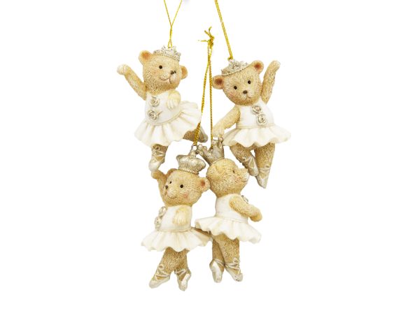 Decorazione Da Appendere Orsetto Ballerina
