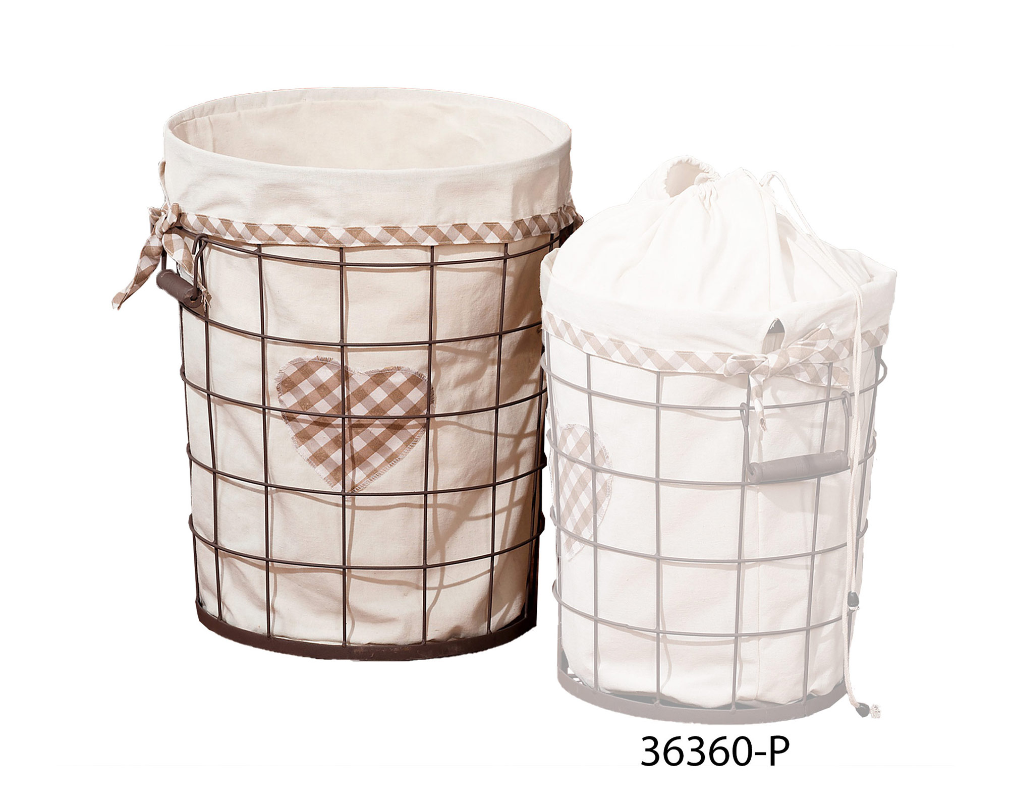 Cesta Porta Biancheri Tondo Korsi Grande